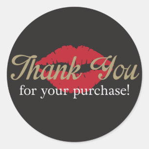 Thank You - Round Sticker