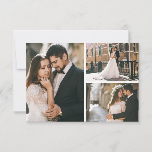 Thank You Rustic Boho Arrows & Floral Wedding (Front)