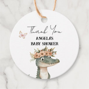 Thank You Safari Boho Baby Shower Favor Tags