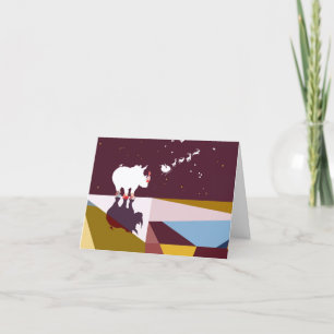 thank you santa holiday card