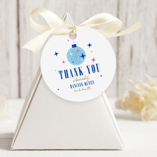 Thank you Santorini Musical disco bachelorette Favor Tags
