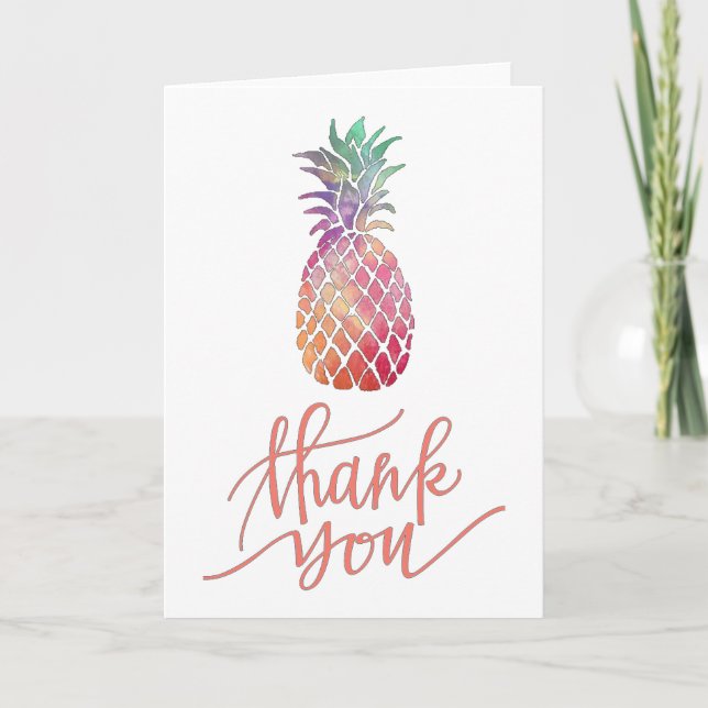 thank you script pineapple (Front)