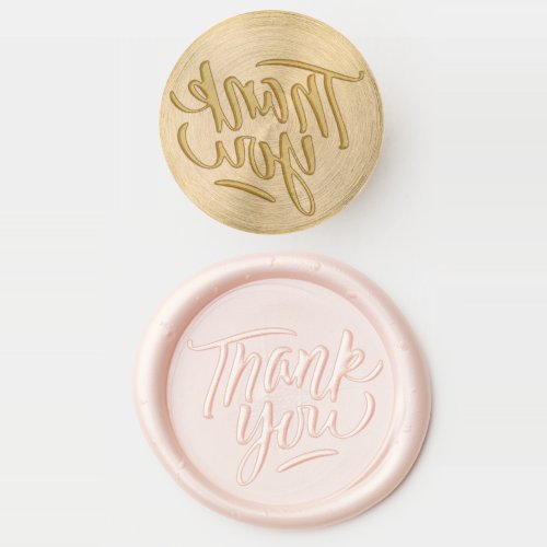 Thank You Scripted Wax Seal Stamp