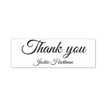 Thank you Self Inking Personalized Stamp