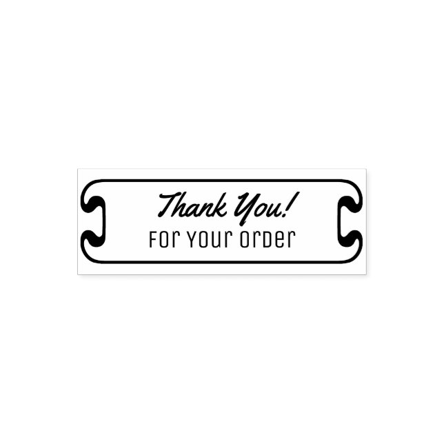Thank You Self-inking Stamp (Design)