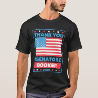 Thank You Senator Cory Booker 25 hours T-Shirt