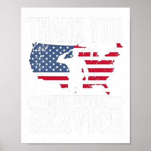 Thank You Service Veteran Salute Patriot Military 