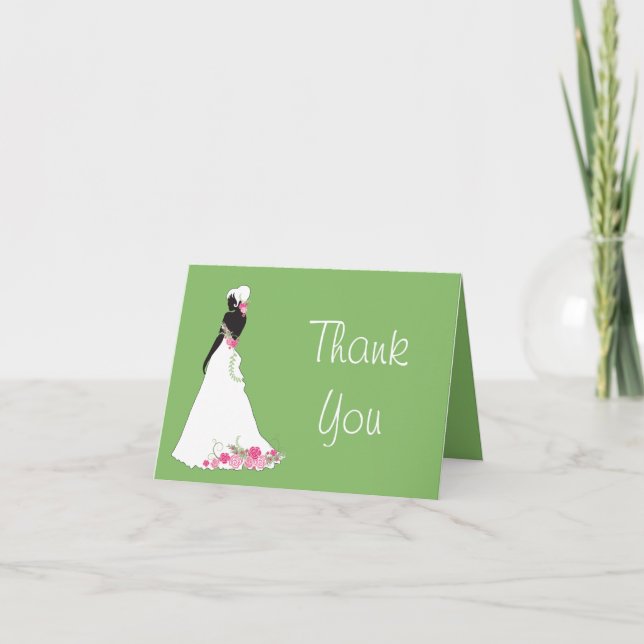 Thank You Silhouette Bride (Front)