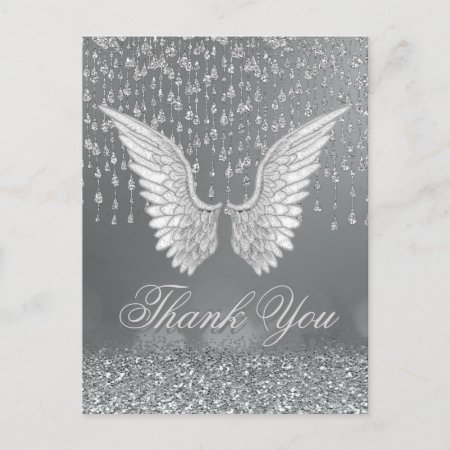 Thank You | Silver Tears Postcard