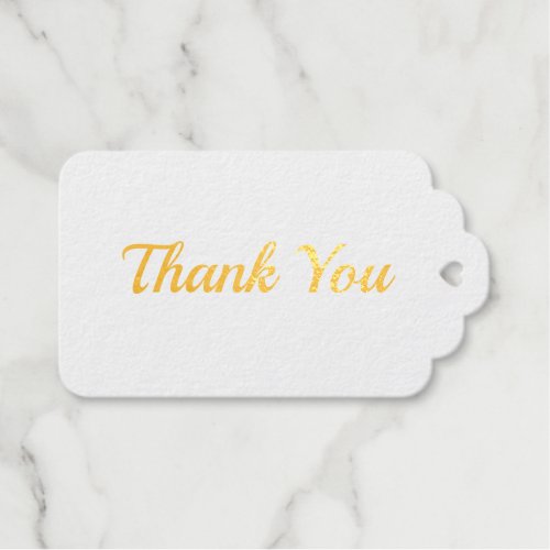 thank you simple minimal gift tag