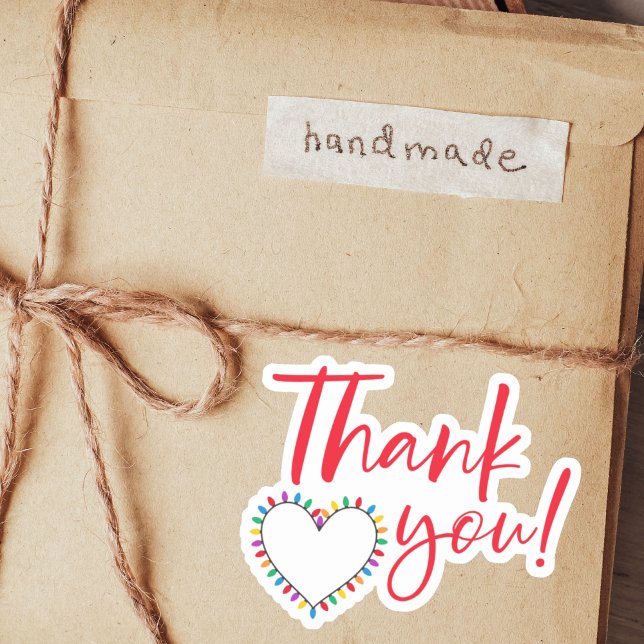 Thank You Small Business Christmas Sticker (Creator Uploaded)