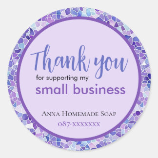 Thank You Small Business Customized Sticker