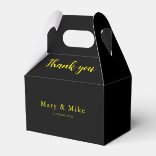 Thank You Small Gable Favor Box for Any Occasion