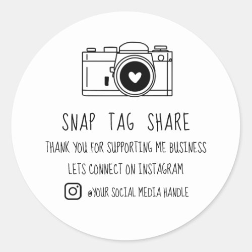 Thank You Snap Tag Share Social Media 
