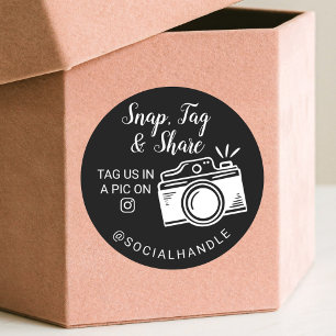 Thank You Snap, Tag & Share Social Media Camera