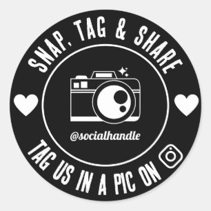 Thank You Snap, Tag & Share Social Media Camera
