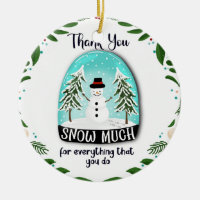 thank you snow much for everything you do xmas not