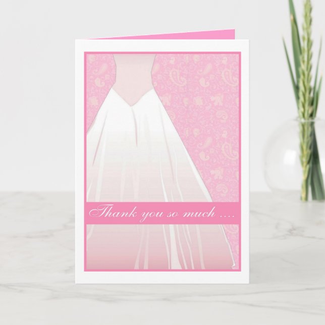 thank you so much .... card (Front)