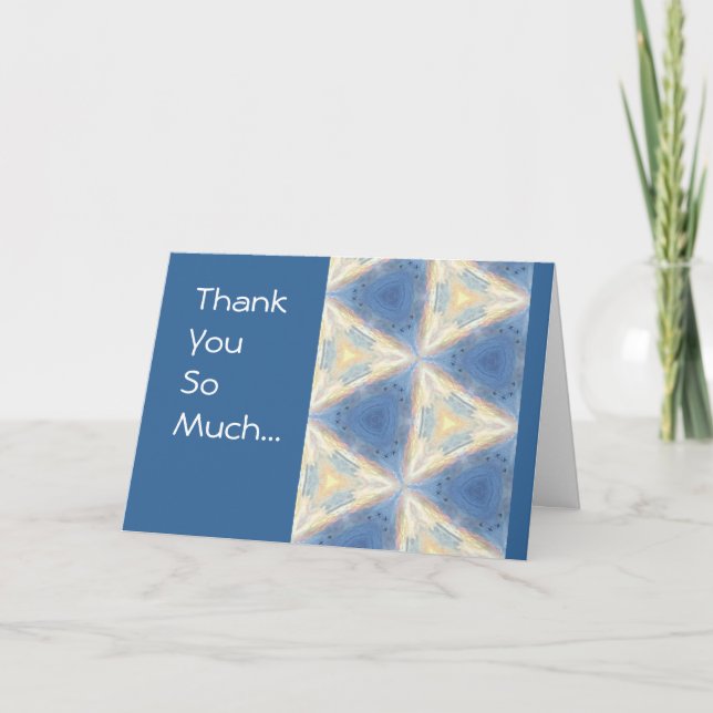 Thank You So Much... Card (Front)