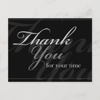 Thank you so much for postcard