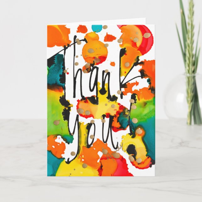 Thank you so much Lovitude Note Card (Front)