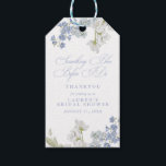 Thank You Something Blue Before I Do Bridal Shower Gift Tags<br><div class="desc">Express your gratitude in style with our "Thank You Something Blue Before I Do" Bridal Shower Gift Tags. These elegant tags add the perfect finishing touch to your bridal shower favors, featuring a delicate design of soft blue florals that beautifully embrace the traditional "something blue" motif. Each tag is carefully...</div>