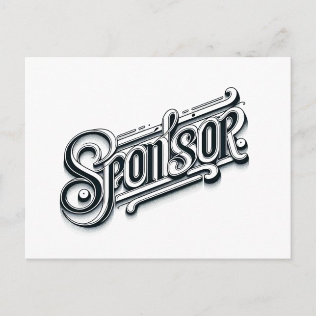 Thank you Sponsor NA AA 12 step postcard (Front)