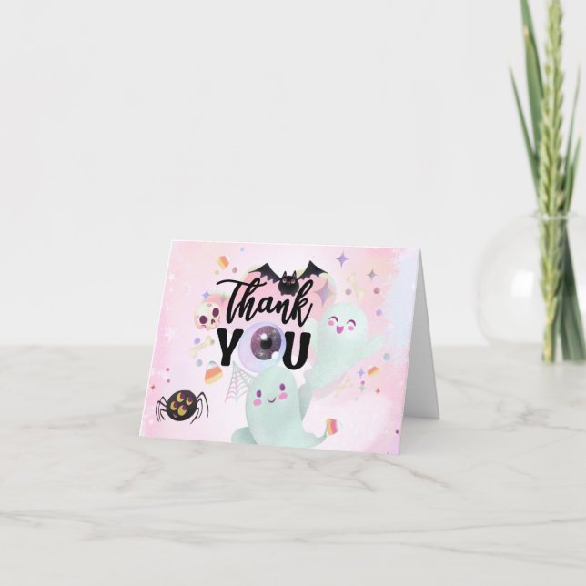 Thank you spooky card (Front)