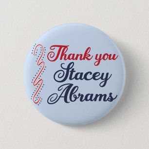 Thank You Stacey Abrams Button