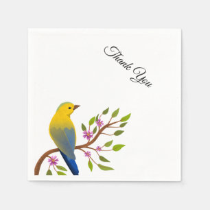 Thank You Star Pastel Gradient Party Paper Napkins