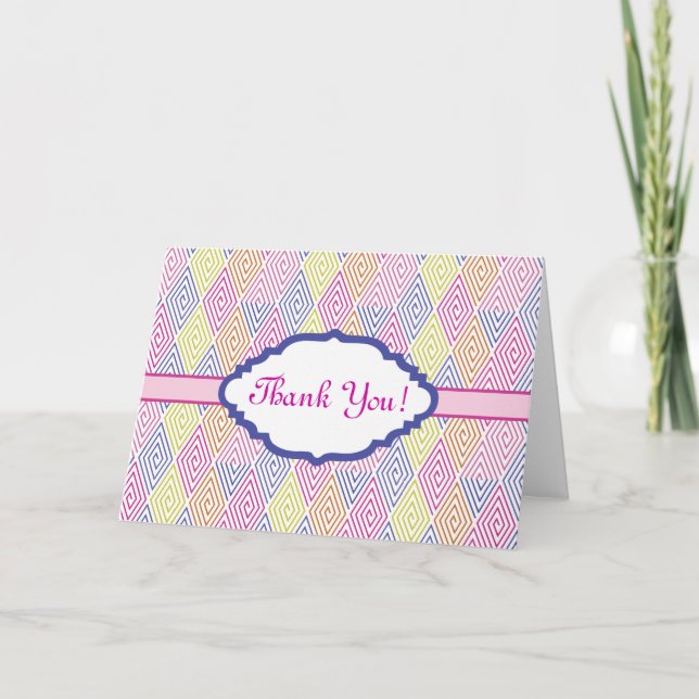 Thank you stationery card (Front)