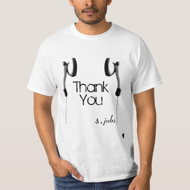 Thank You Steve  T-Shirt (Front)
