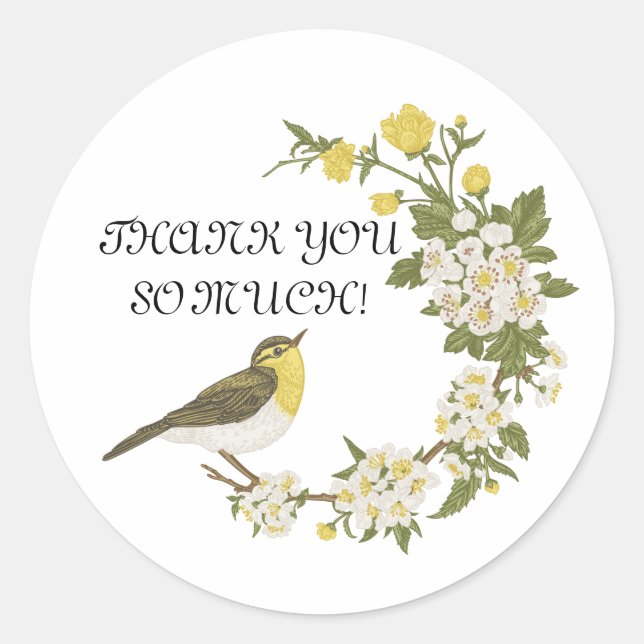 THANK YOU STICKER (Front)