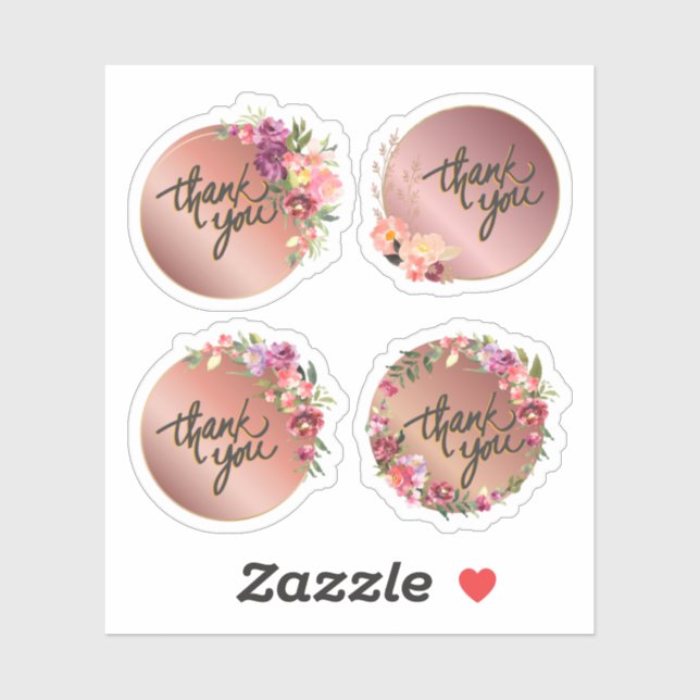 Thank you Sticker (Sheet)