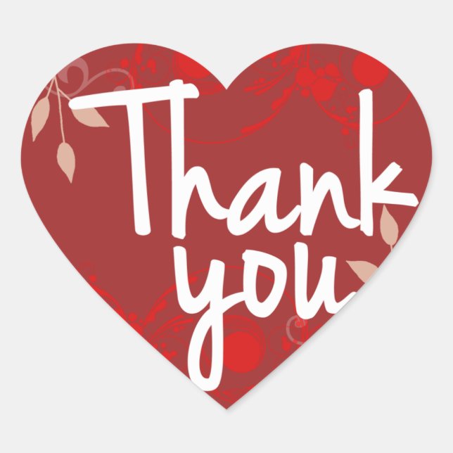 Thank you Sticker (Front)