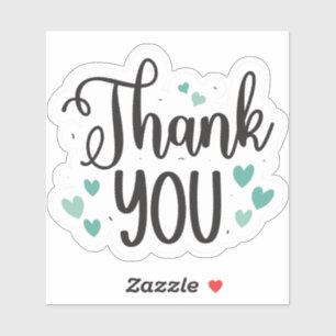 Thank You Sticker