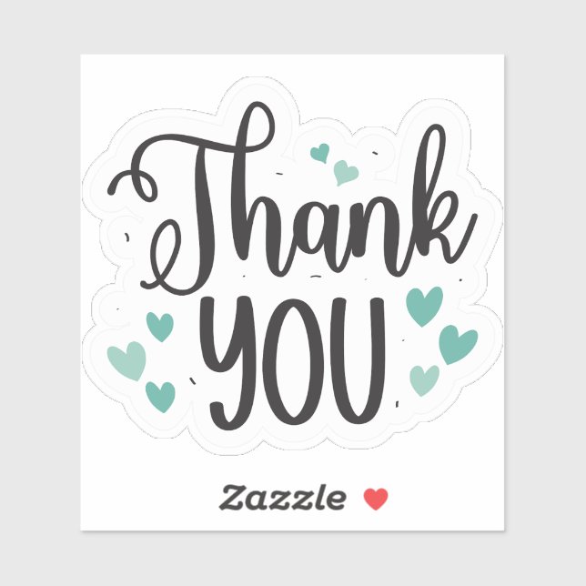 Thank You Sticker (Sheet)