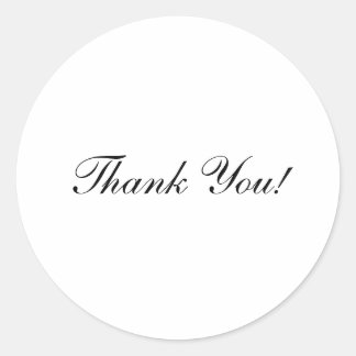 Thank You Sticker