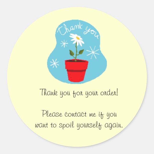 Thank you Sticker (Front)