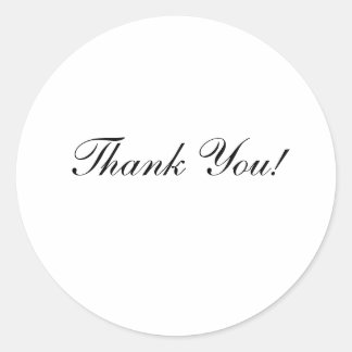 Thank You Sticker