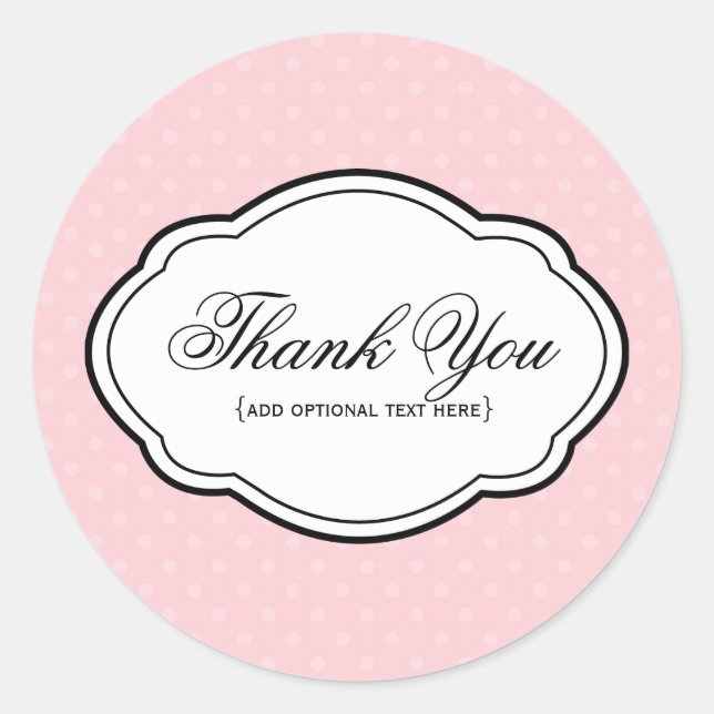 Thank You Sticker (Front)