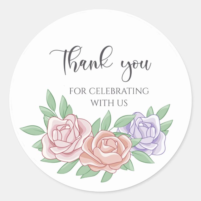 Thank You Sticker (Front)