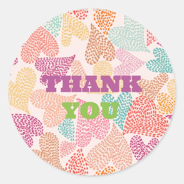 Thank you sticker  (Front)