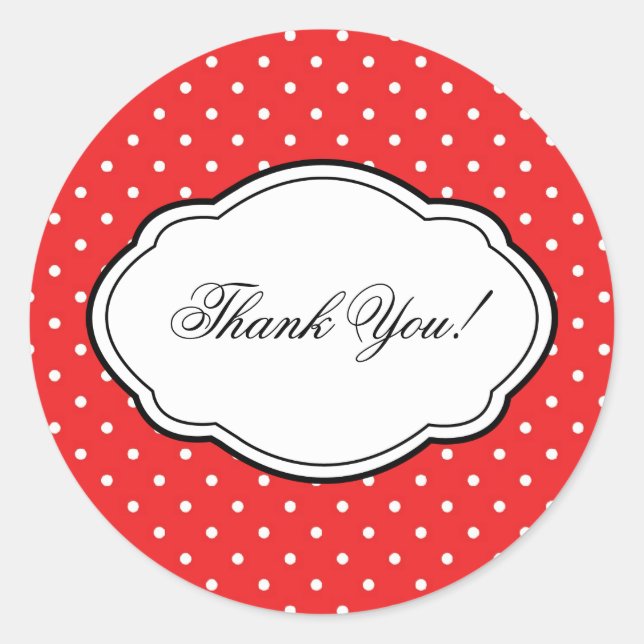 Thank You Sticker (Front)
