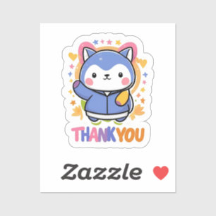 Thank You Sticker