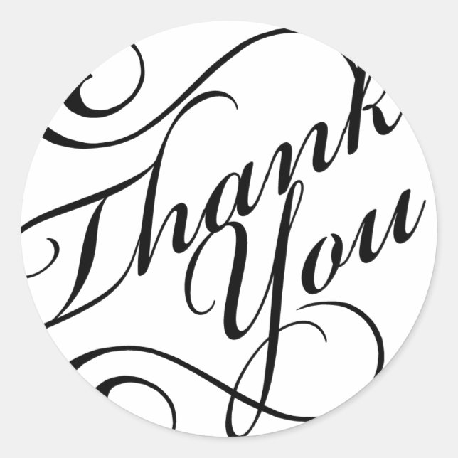 Thank You Sticker (Front)