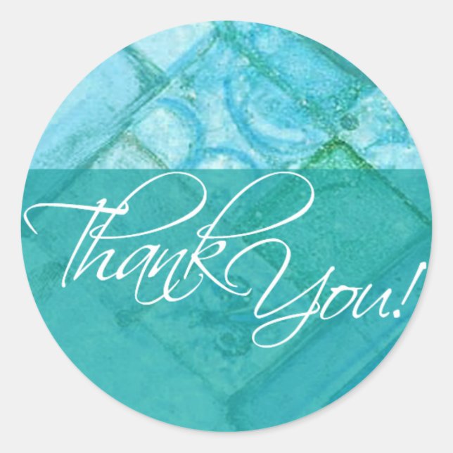 Thank You Sticker (Fiesta) (Front)