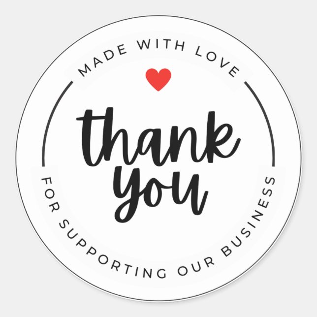 Thank You Stickers (Front)