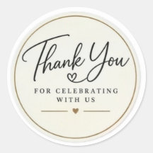 Thank You Stickers