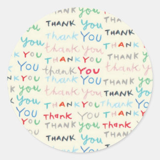 thank you stickers
